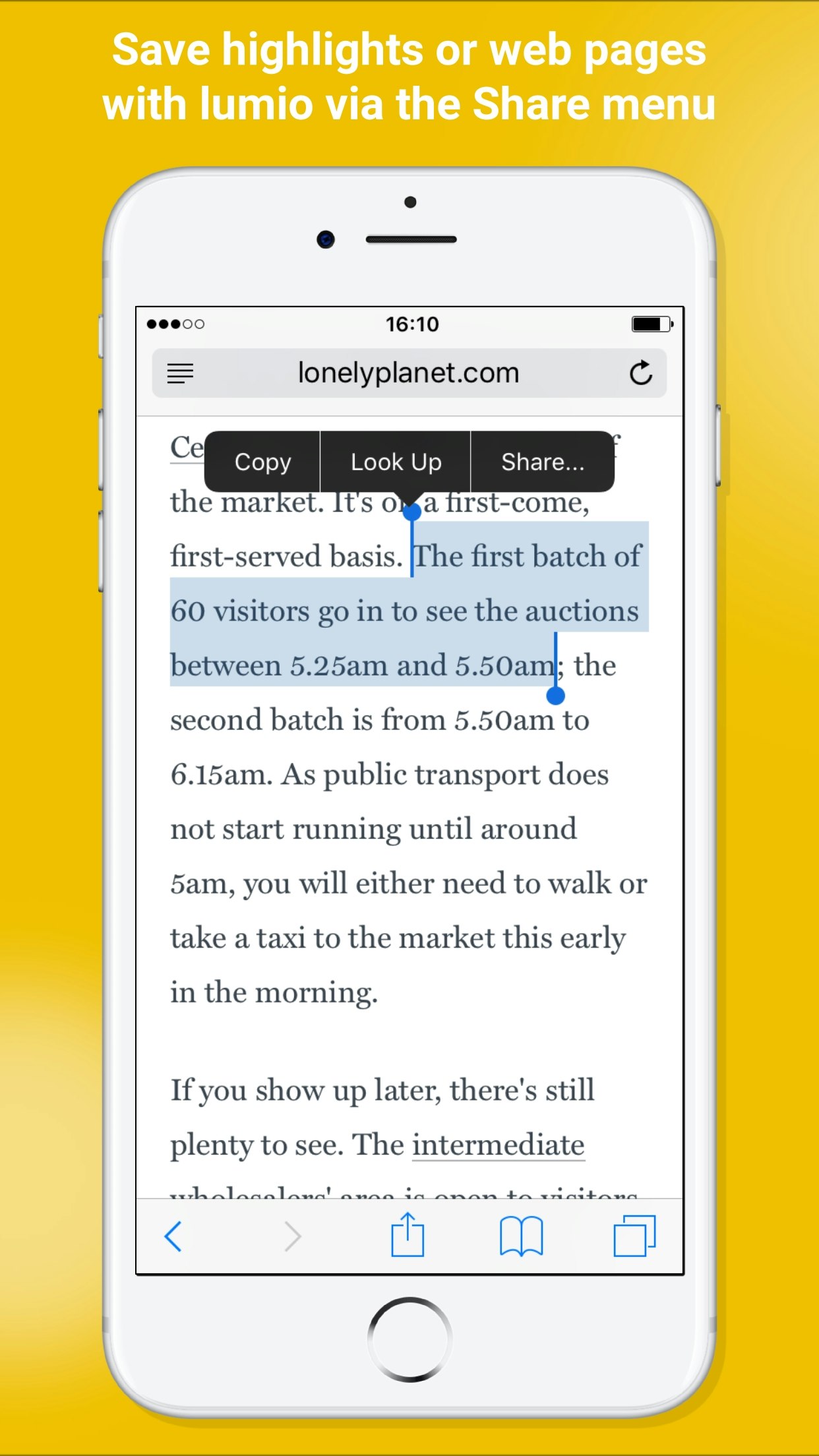 lumio for iOS Image