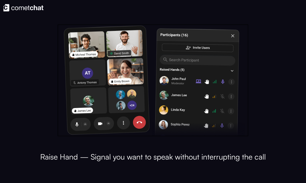 Voice and Video Calling by CometChat gallery image