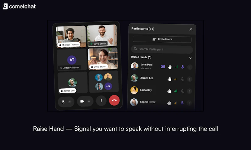 Voice and Video Calling by CometChat screenshot 7