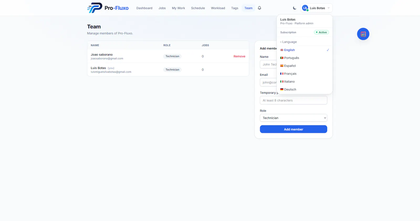 Pro-Fluxo screenshot 6