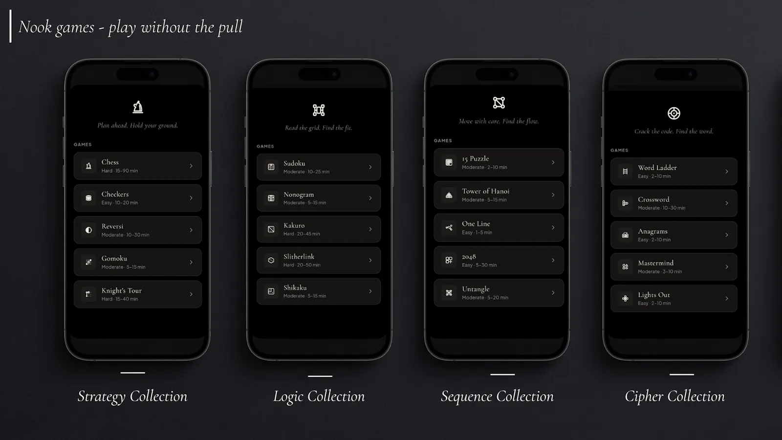 nook - offline games & puzzles screenshot 2