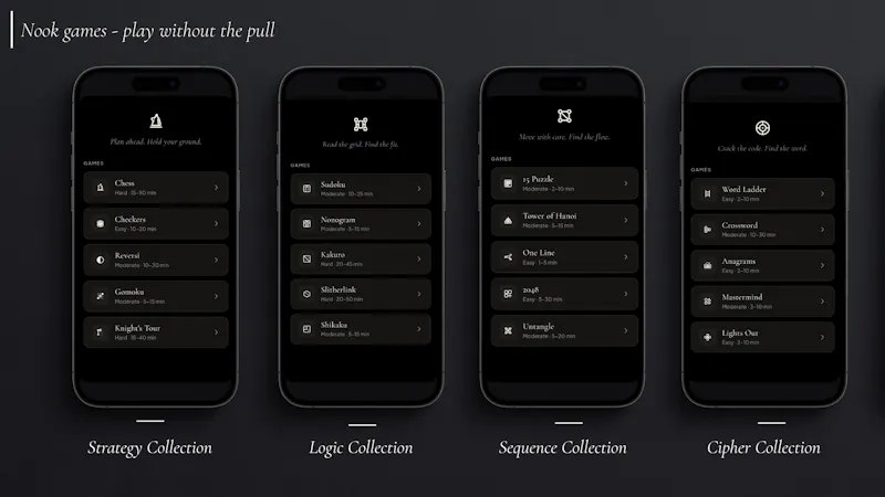 nook - offline games & puzzles screenshot 2