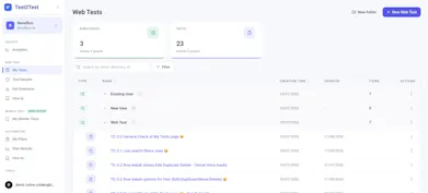 Text2Test | 0 β Test Suite in Minutes gallery image