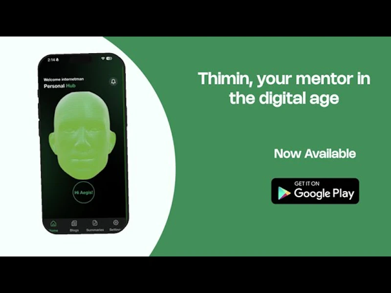 Thimin - Your voice-first private mentor screenshot 1 (video preview)