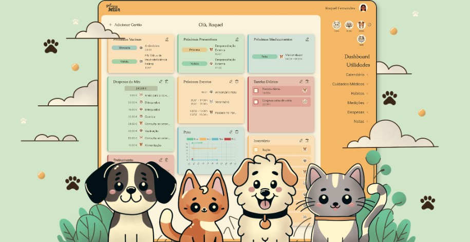 startuptile Amigos do Miles-A pet management service to organize your best friend life