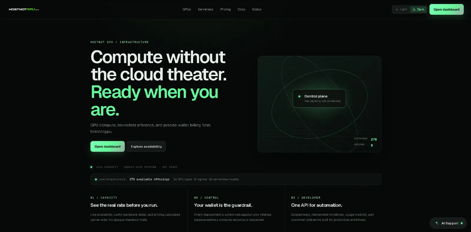 Hostnot GPU screenshot 1