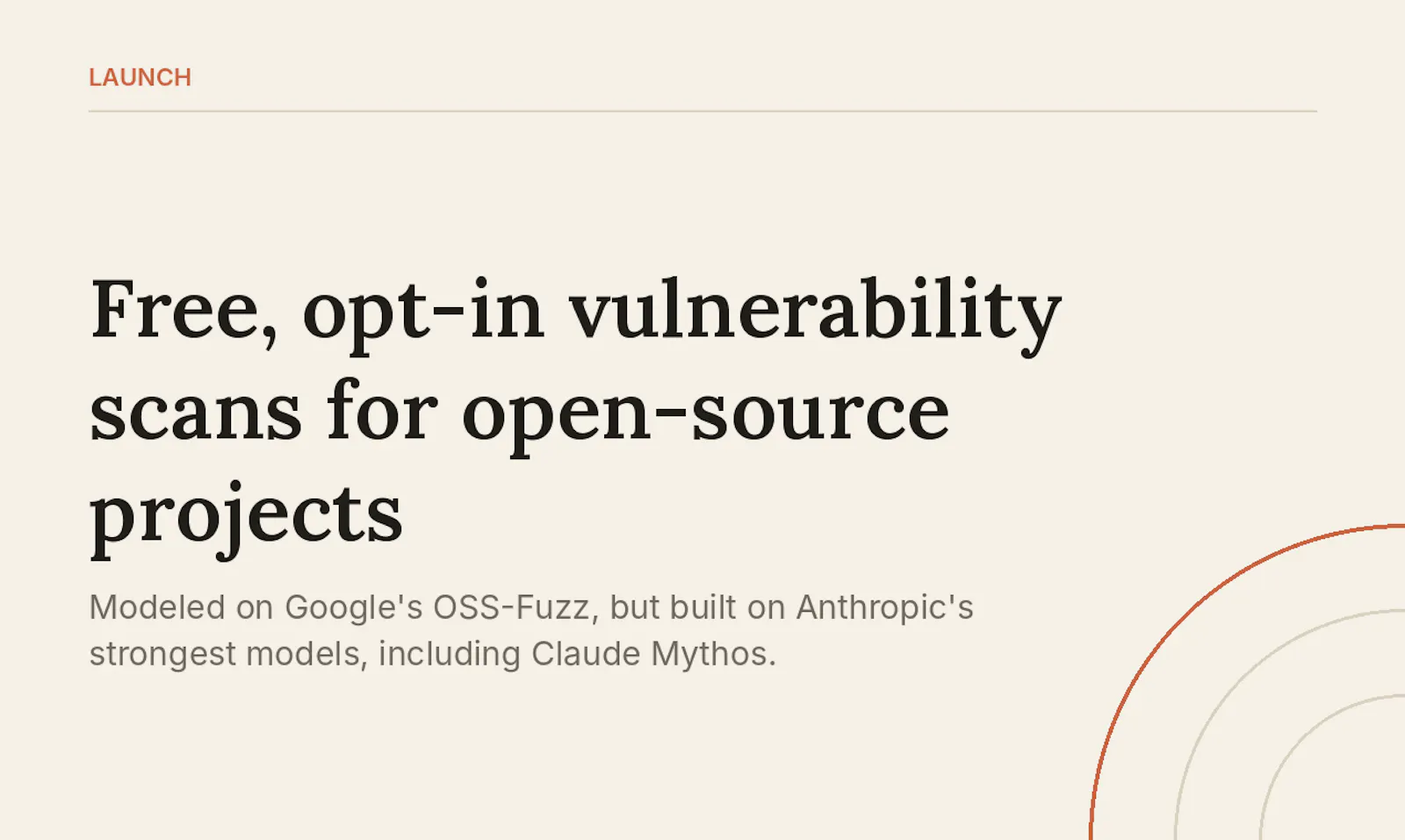 OSS Scanner by Anthropic screenshot 1