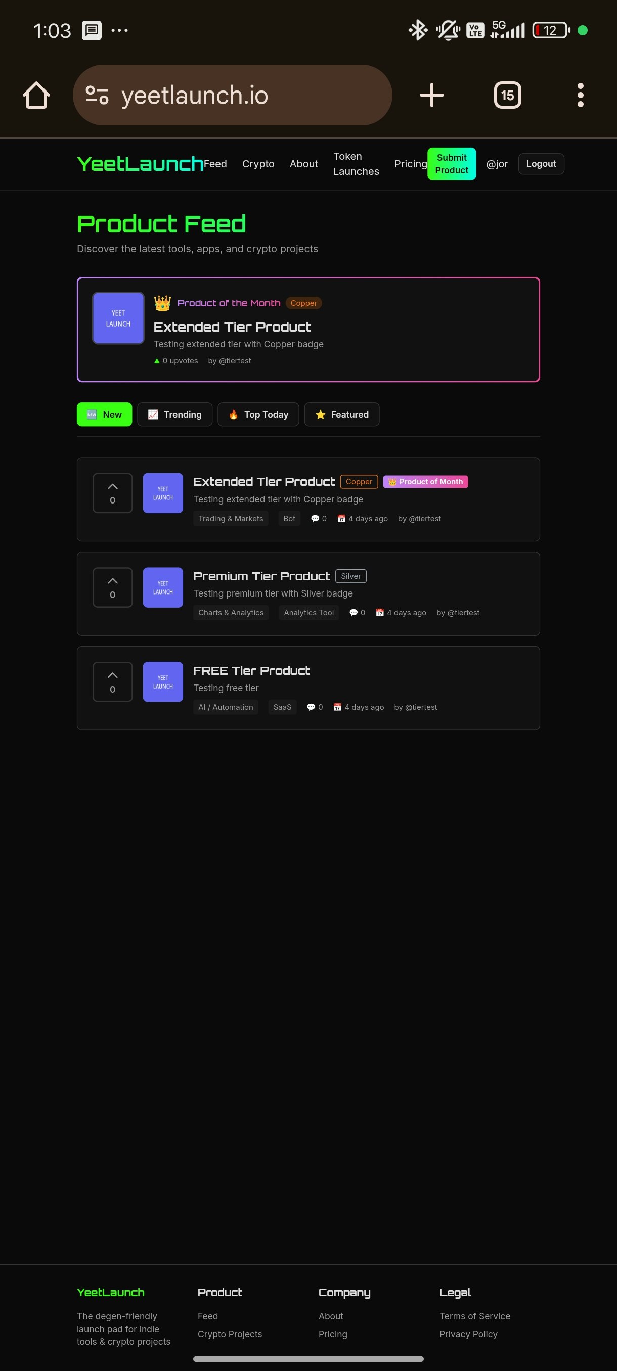 NewYear YeetLaunch gallery image