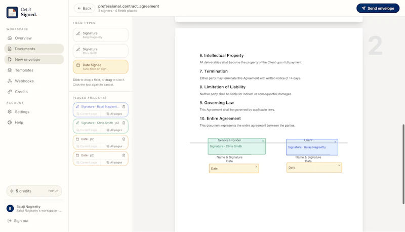 GetItSigned screenshot 3