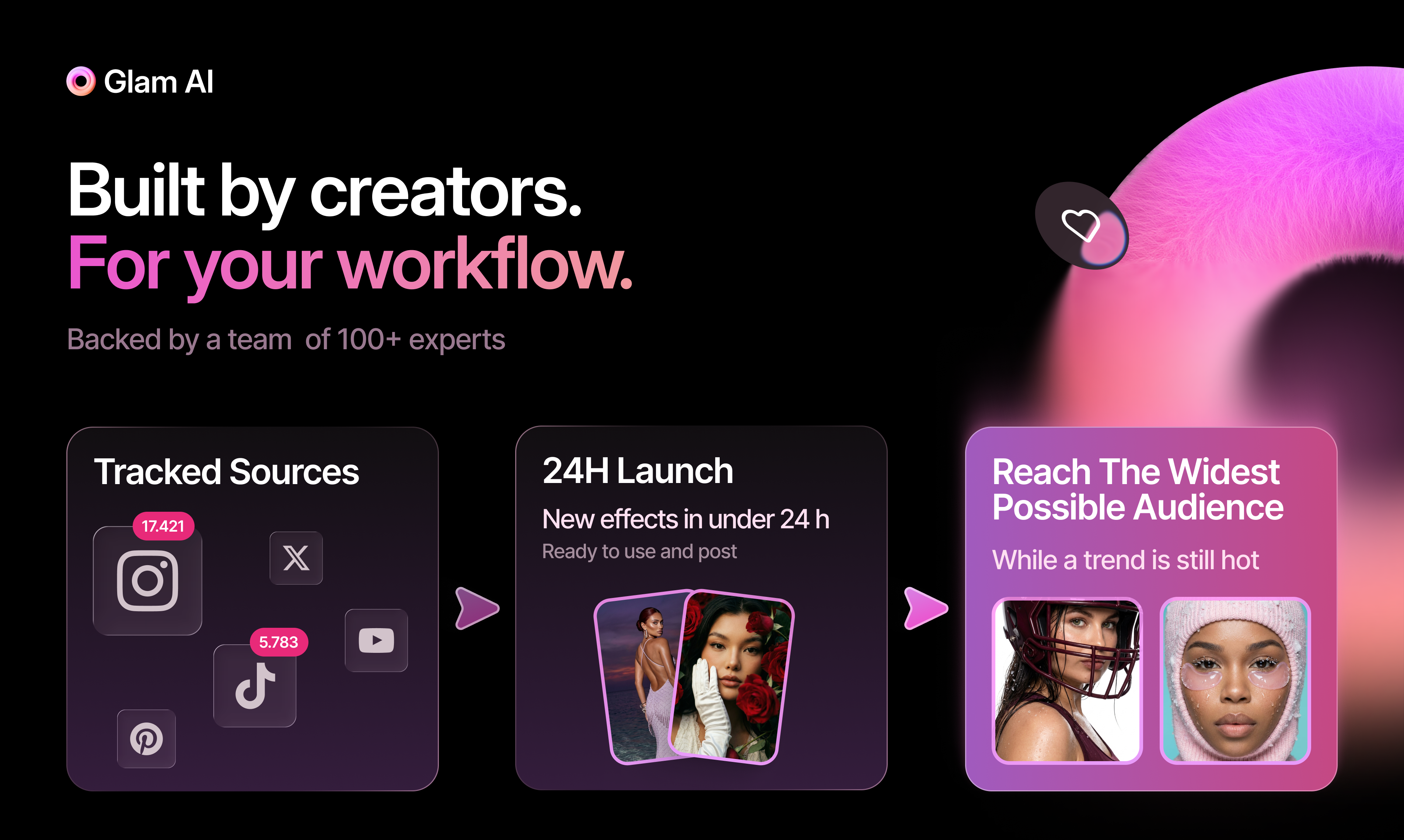Glam AI - Screenshot 4 showing product features and functionality