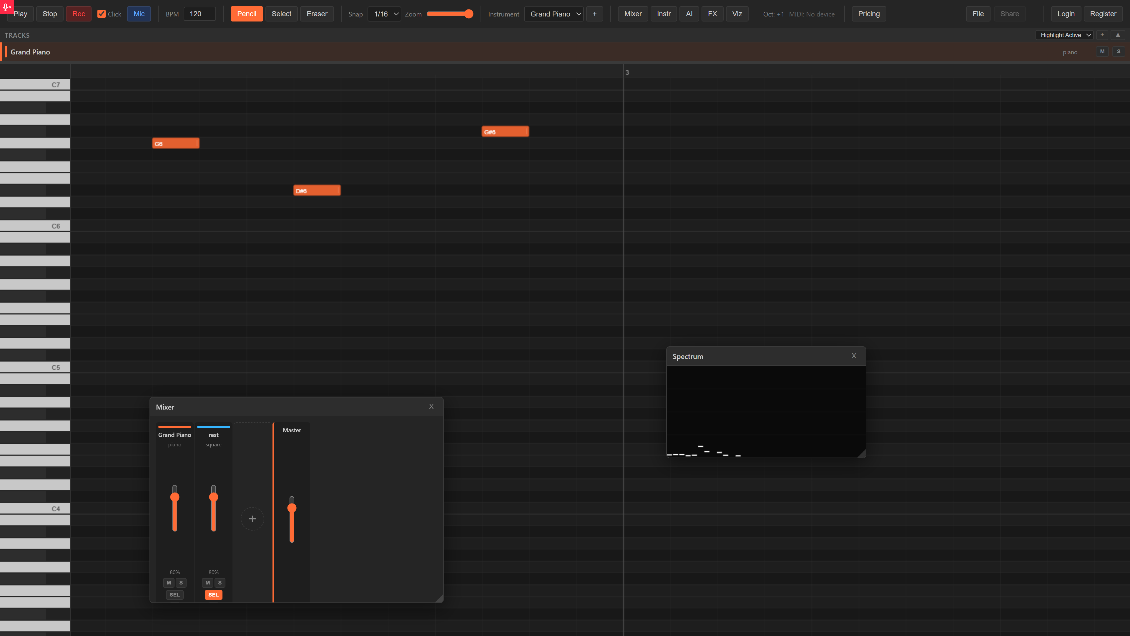 Muuic - Main product screenshot demonstrating key features and user interface