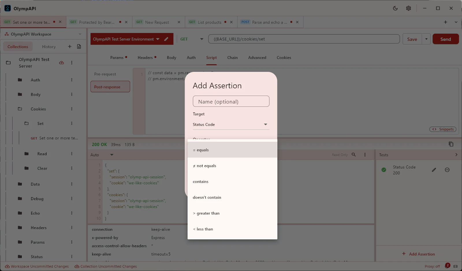 OlympAPI screenshot 10