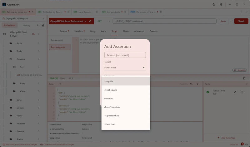 OlympAPI screenshot 10