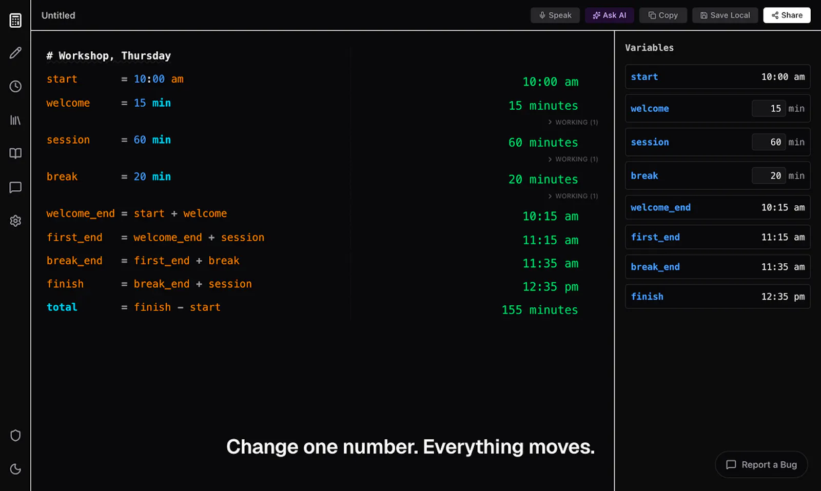 CalPal screenshot 2