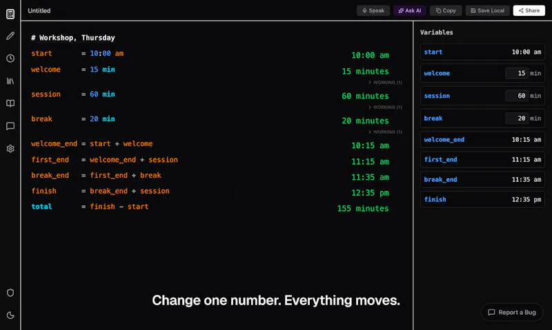 CalPal screenshot 2
