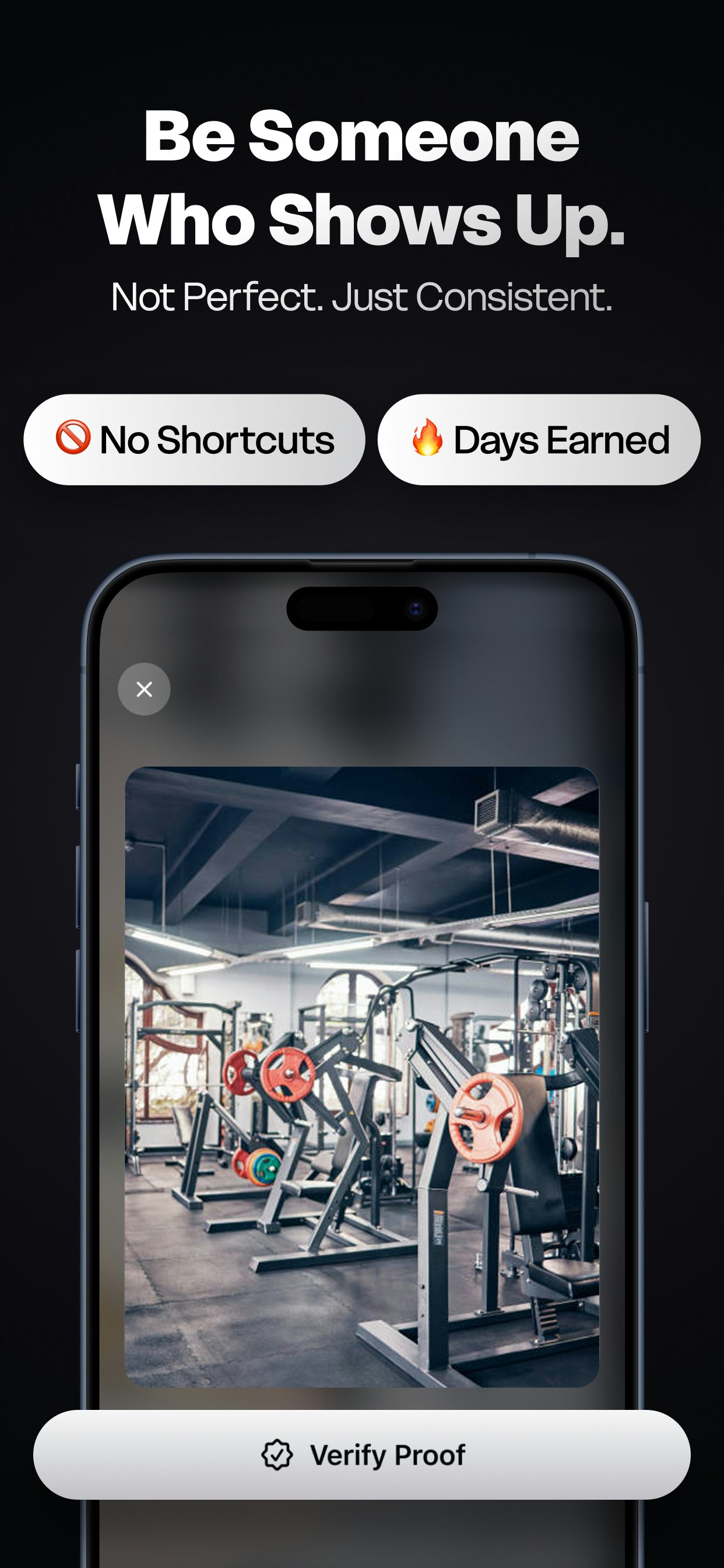 GymProof: Gym Accountability - Screenshot 4 showing product features and functionality
