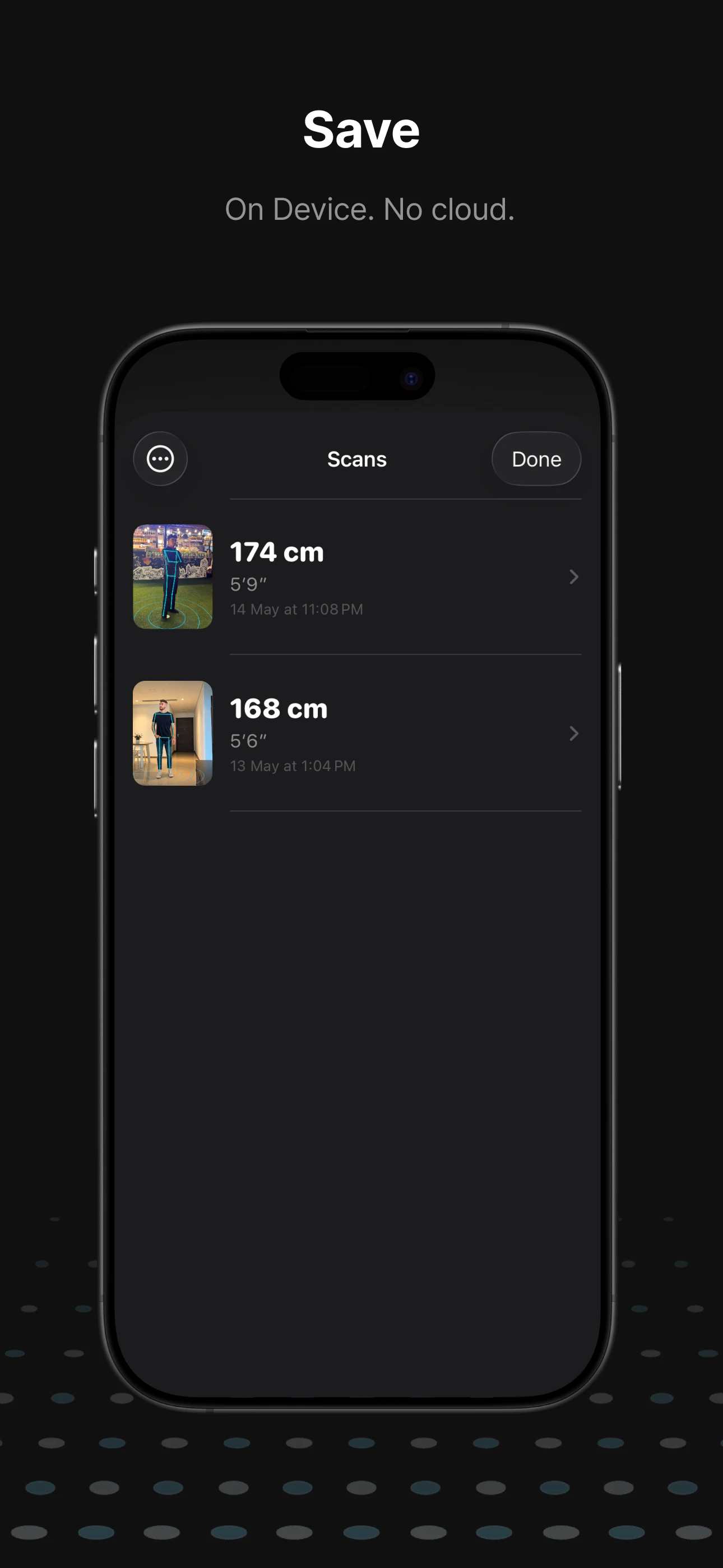 HowTall screenshot 1