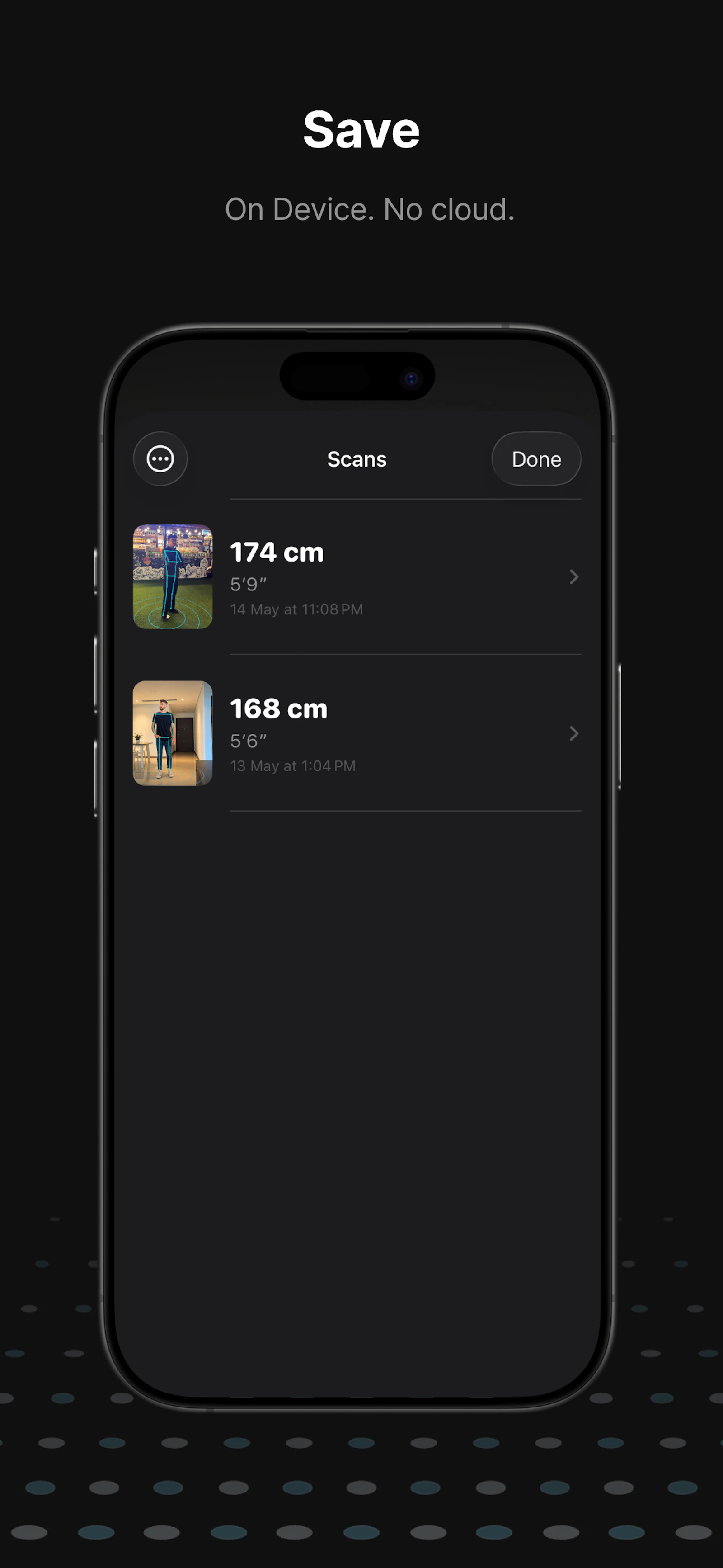 HowTall screenshot 1
