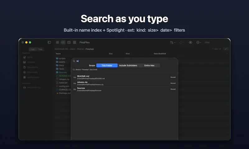 FloqFiles  screenshot 3