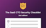 SaaS CTO Security Checklist, 2nd Edition image