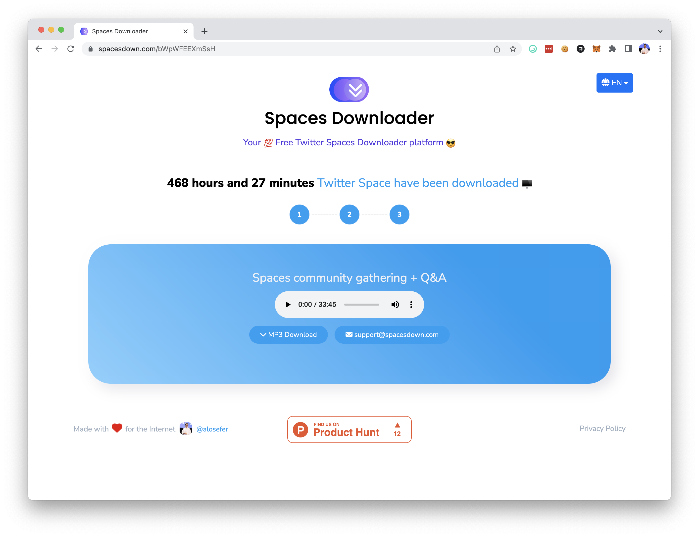 Twitter Spaces下载器 media 3