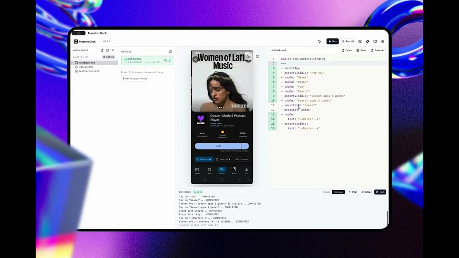 Maestro Deck screenshot 1 (video preview)