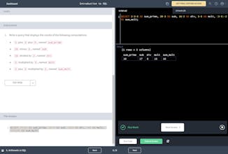 Interactive SQL Learning Path gallery image