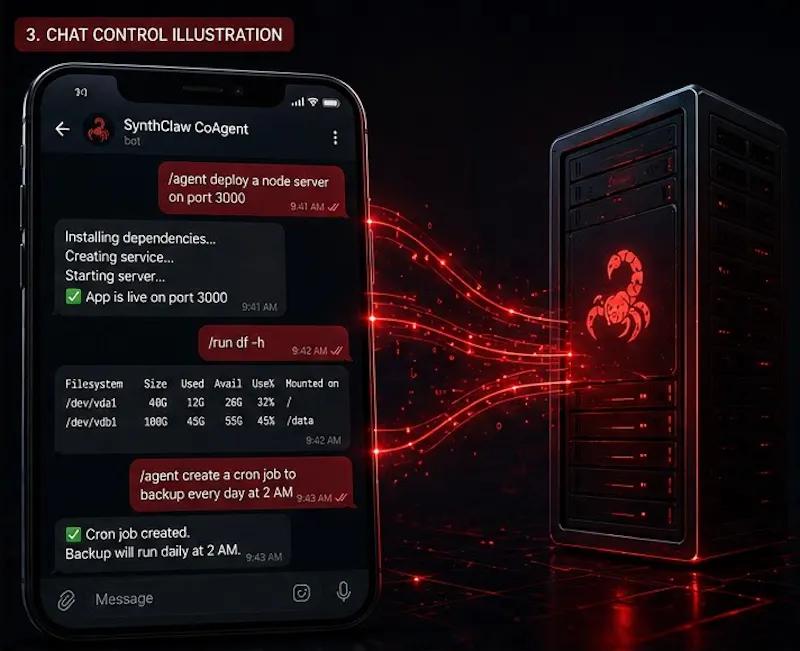 SynthClaw CoAgent screenshot 3