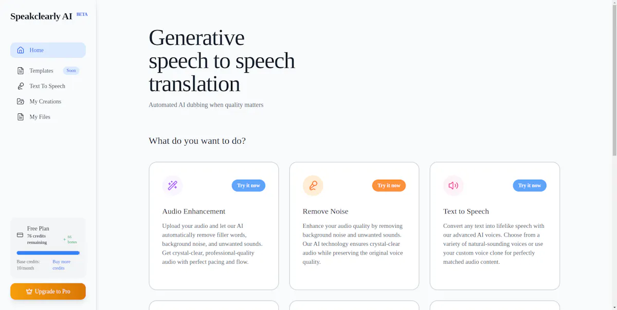 SpeakclearlyAI