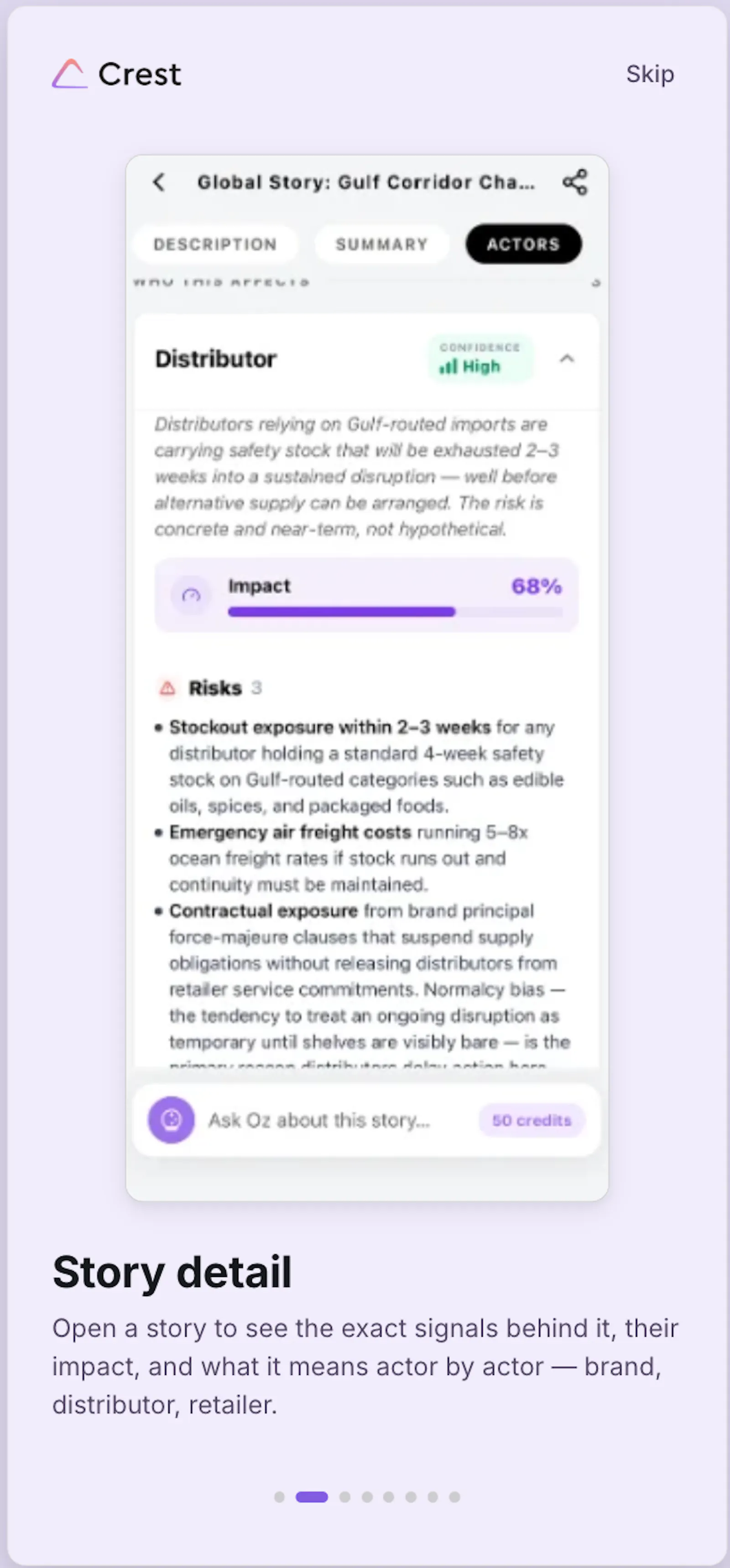 Crest AI - mobile screenshot 5