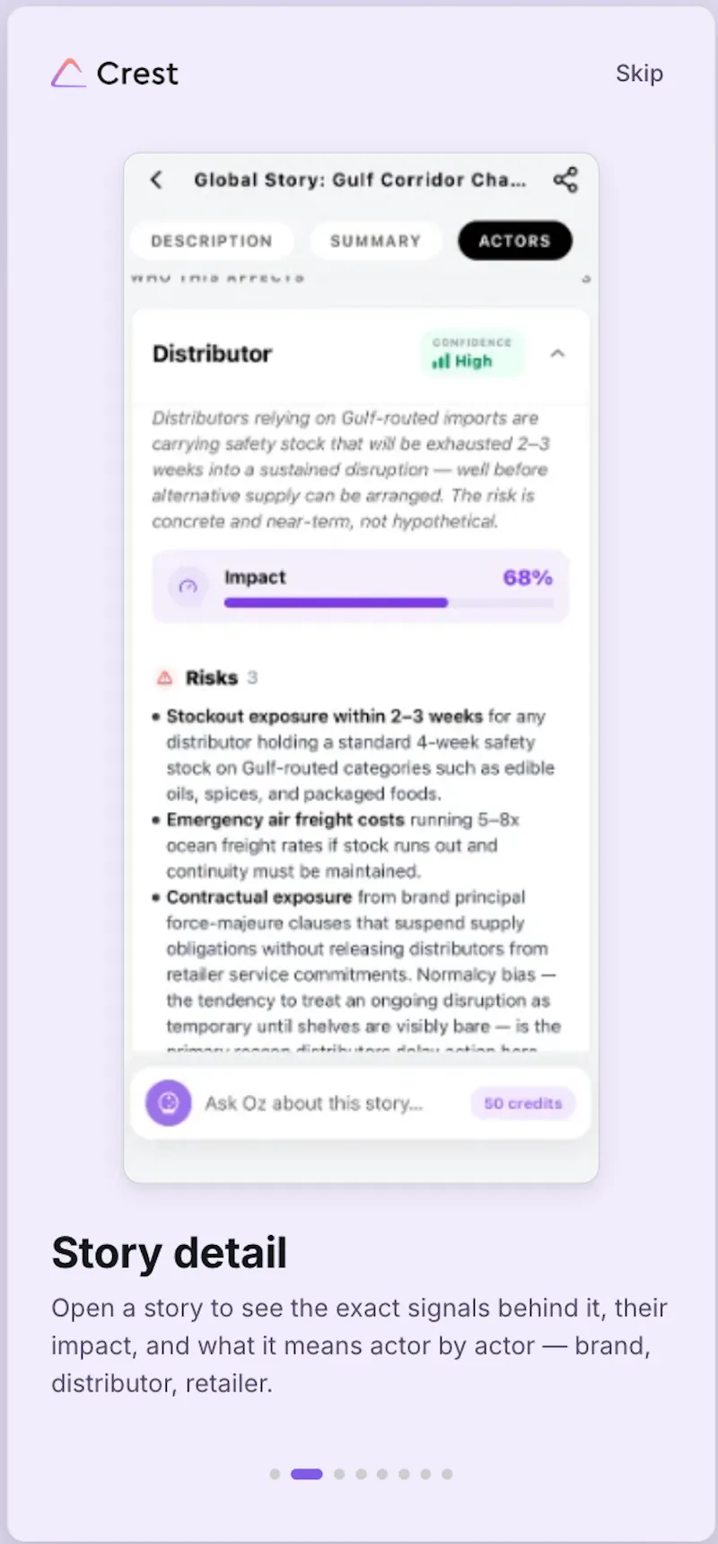 Crest AI - mobile screenshot 5