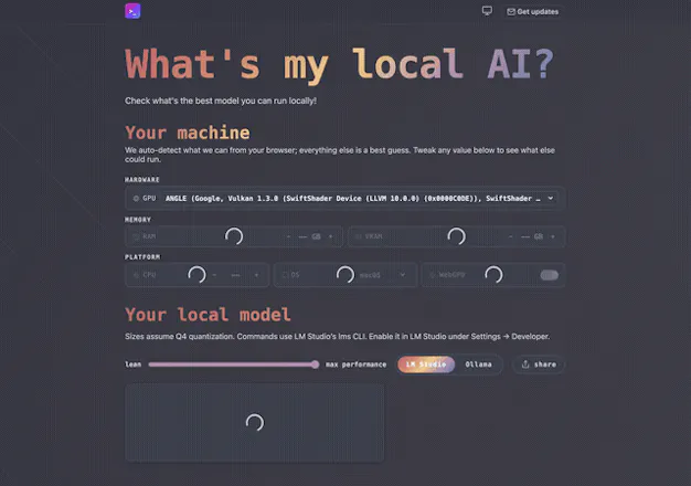 What's my local ai? gallery image