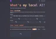 What's my local ai?