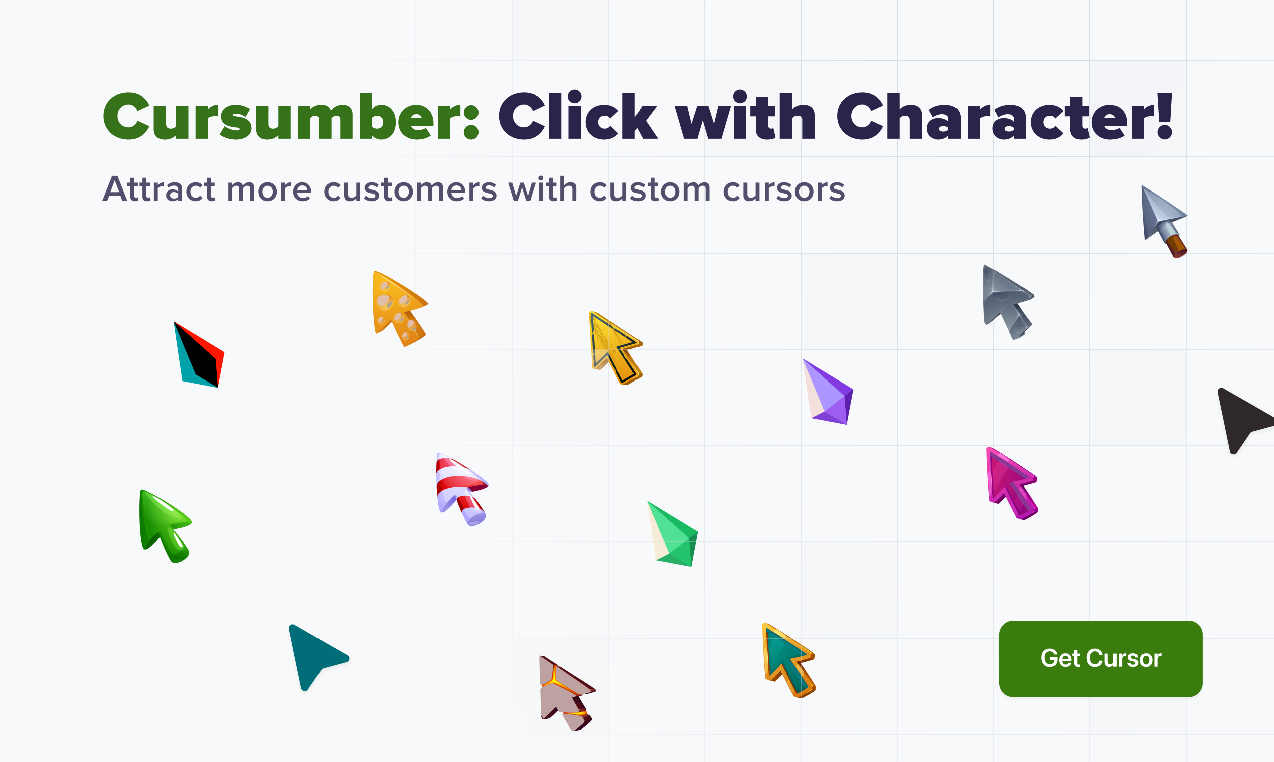 Mídia 1 de Cursumber - Transforme os visitantes em clientes com cursores únicos!