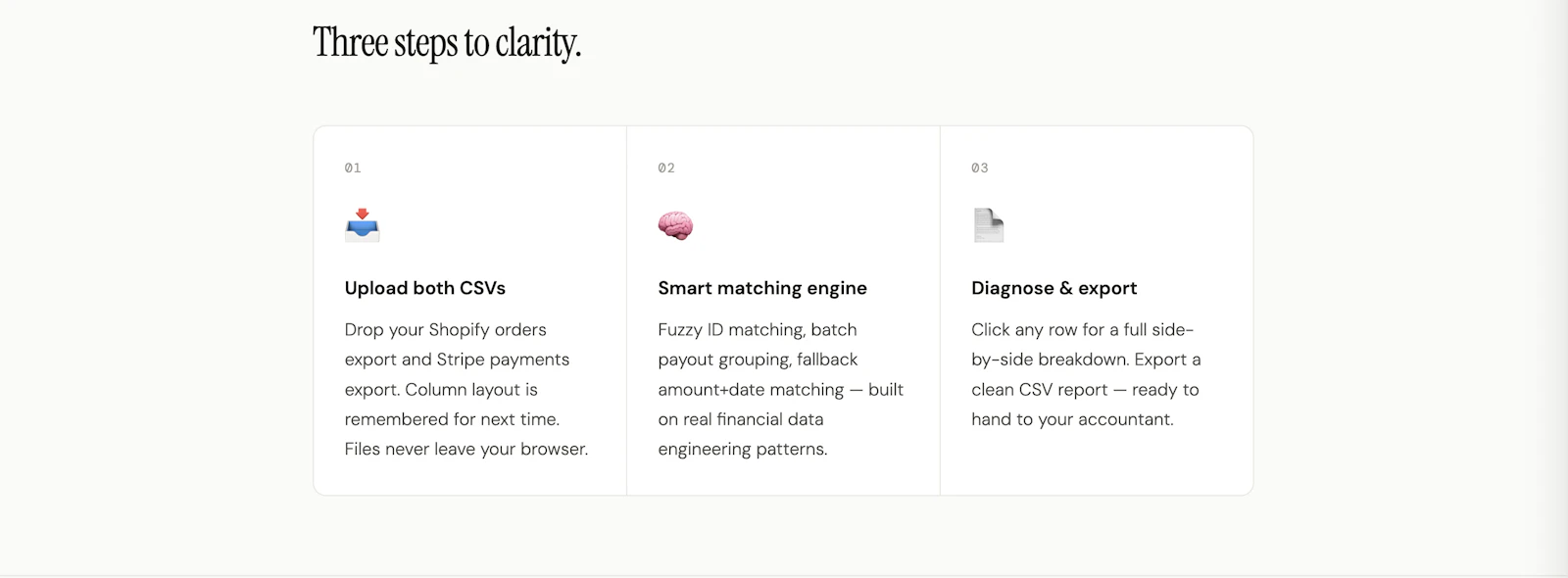 Reconcra — Shopify & Stripe Reconciler screenshot 4