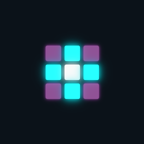 The 3 Pixel Grid - Product Hunt launch logo and brand identity