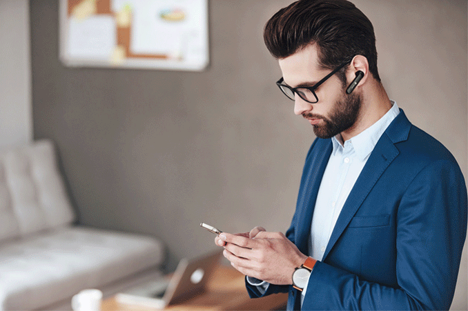 Borofone BE10 - Transformer Wireless Earphone gallery image