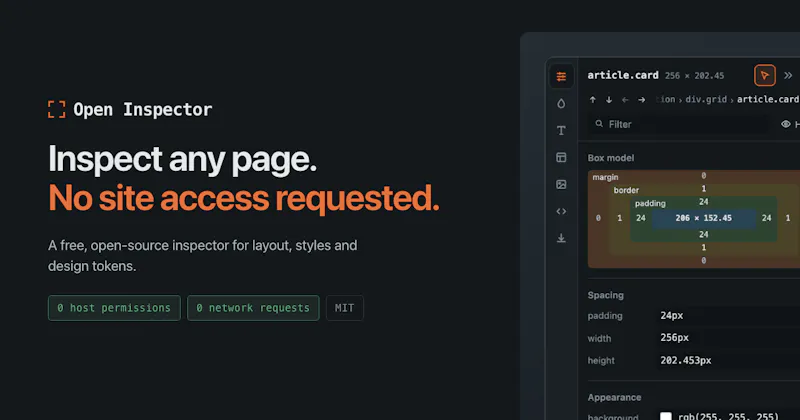 Open Inspector screenshot 1
