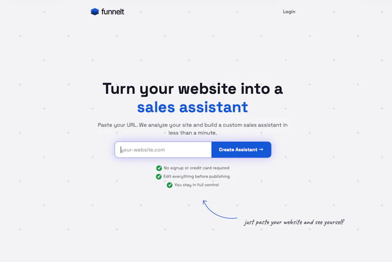 Funnelt  screenshot 1