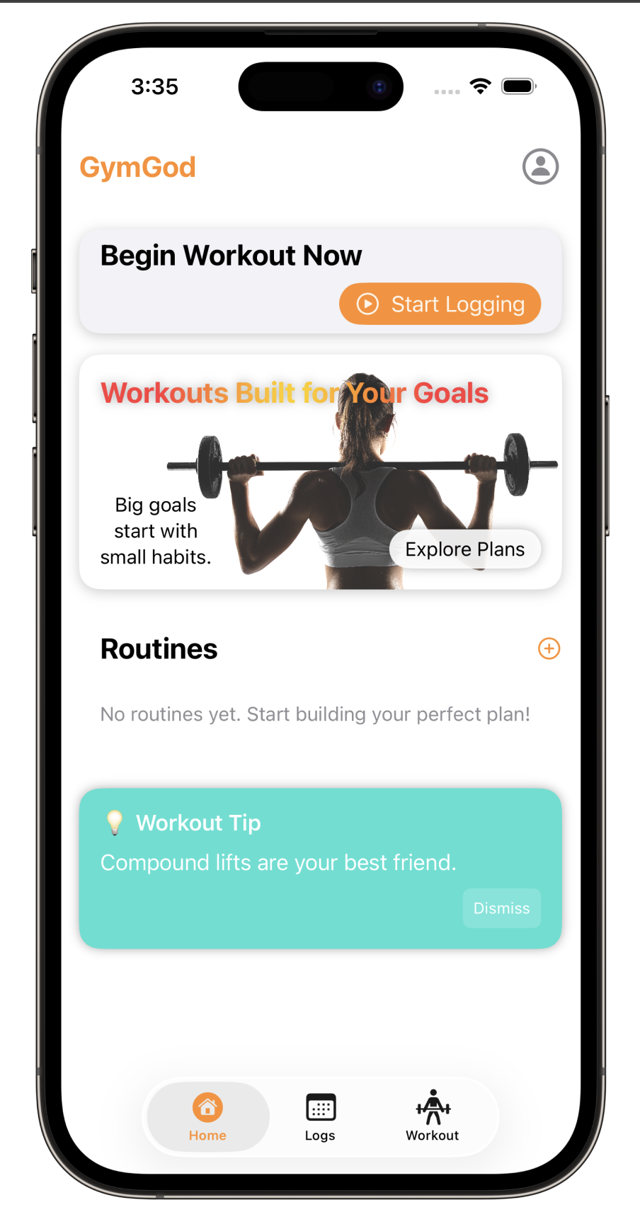 Média Tracker d'haltérophilie gymgod - Libérez votre bête intérieure 2