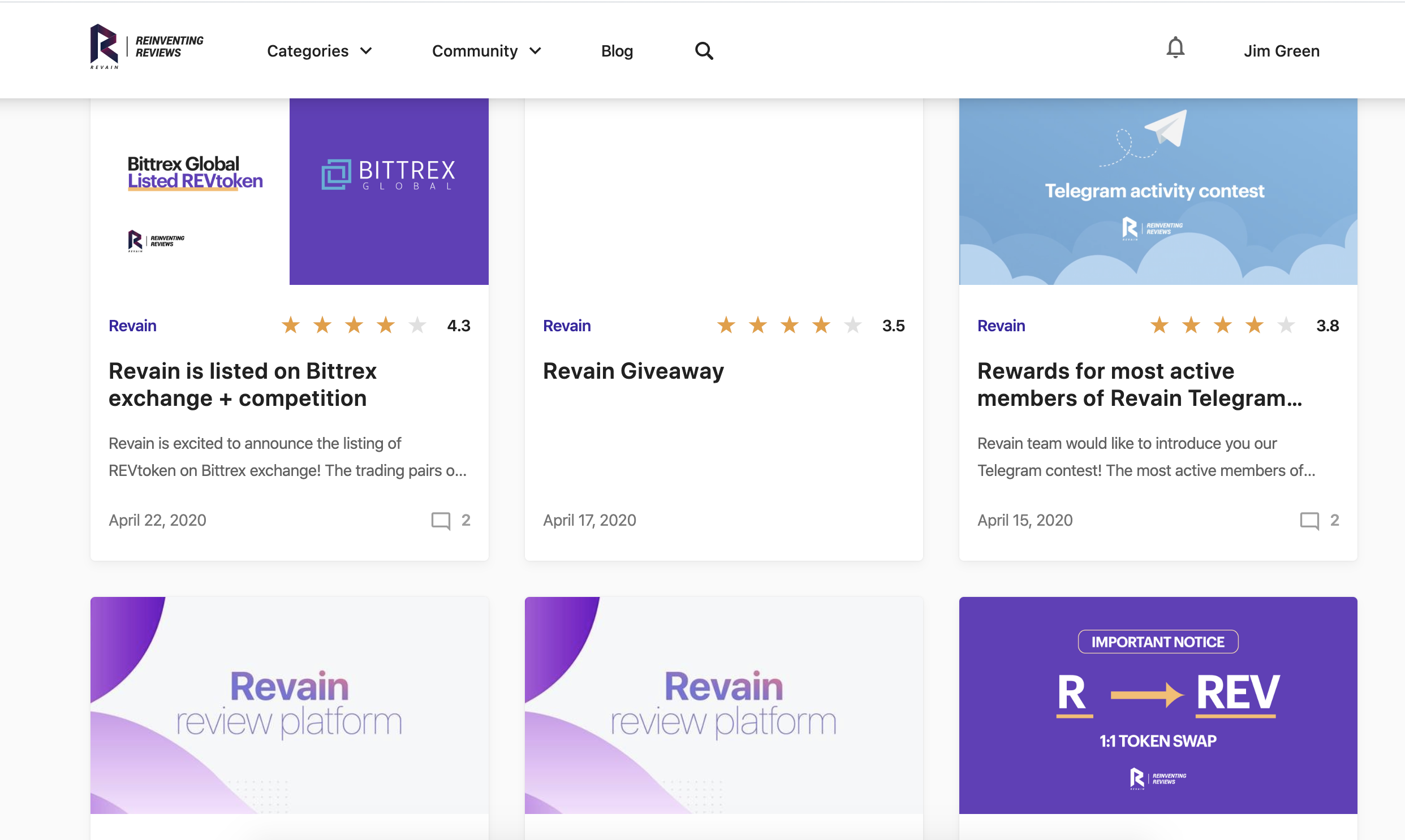 Revain gallery image