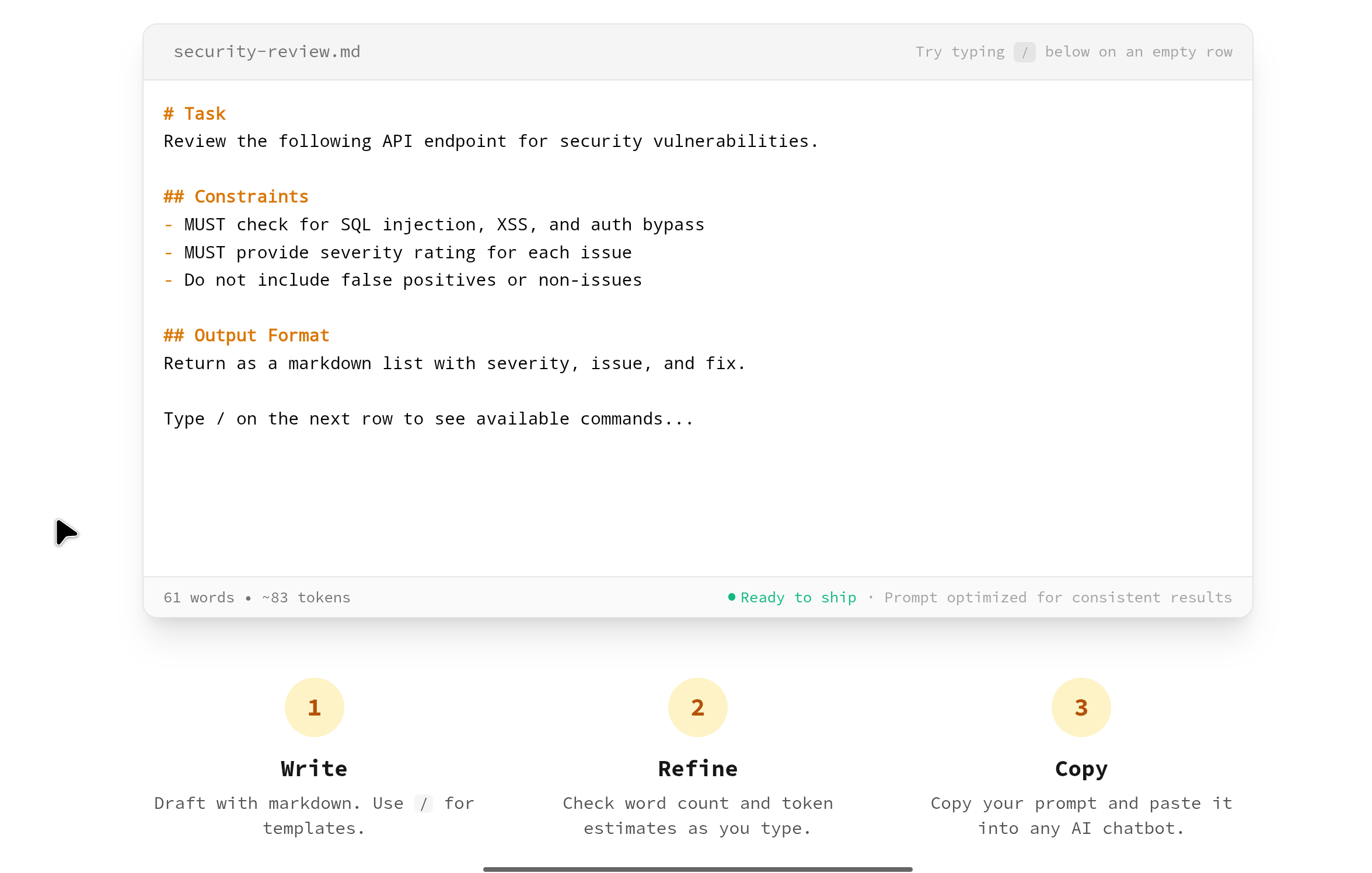 Hermes Markdown - Screenshot 2 showing product features and functionality