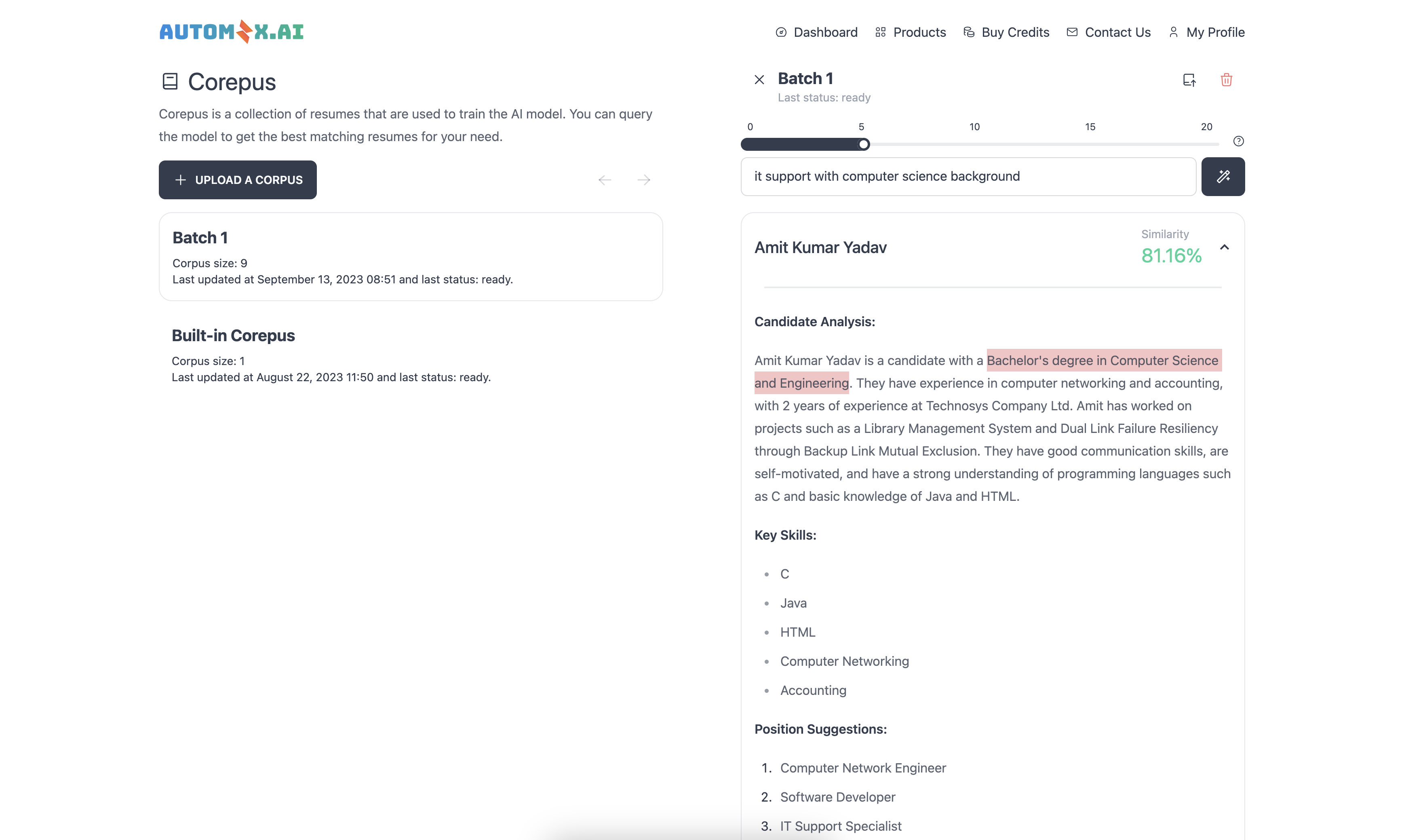 automix.ai - AI Powered Özgeçmiş İnceleme ve Sahte Röportaj medya 4