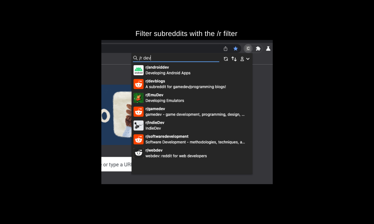 コマ - SubredditsとMultisに参加して簡単に検索してアクセスできますメディア2