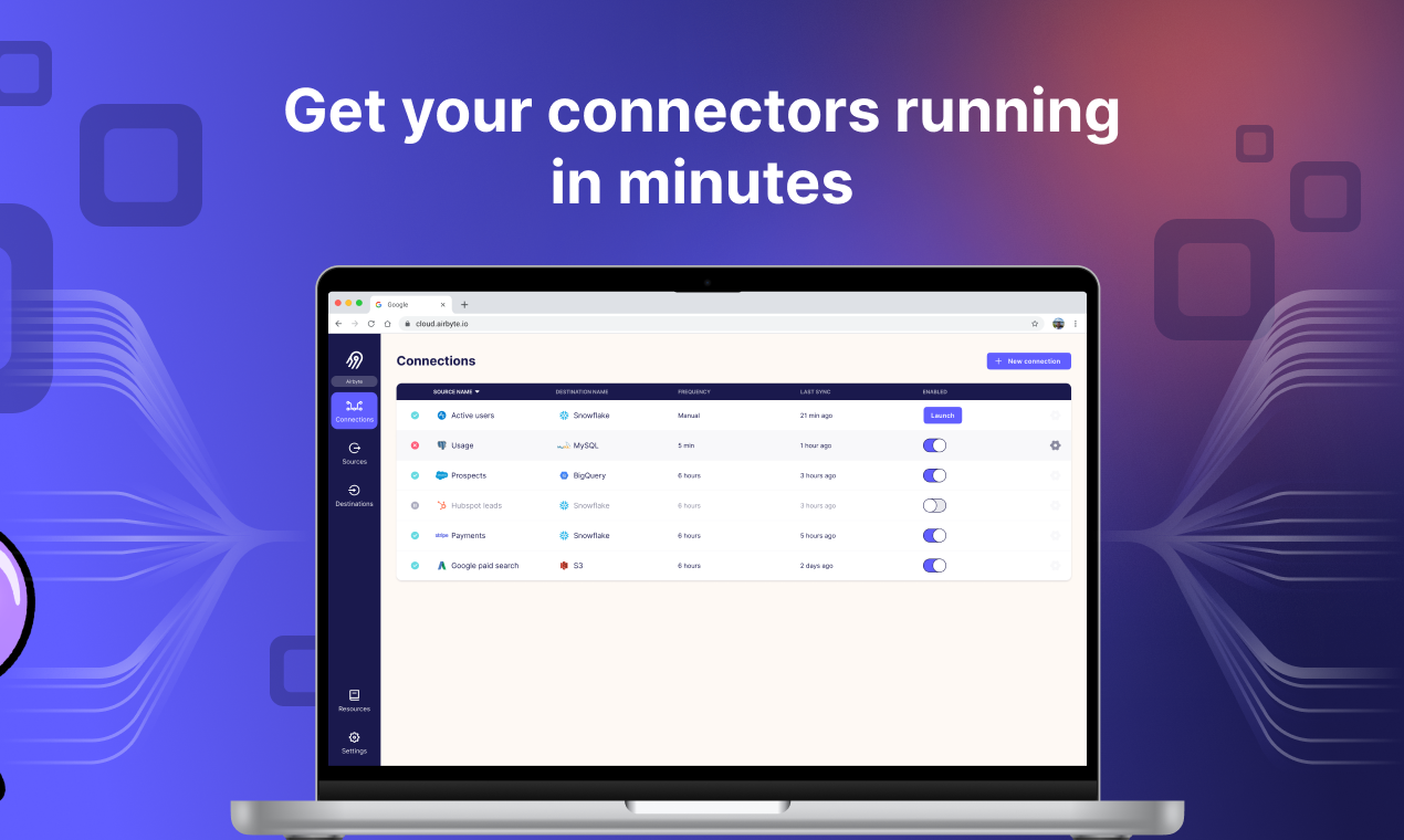 Airbyte Cloud gallery image