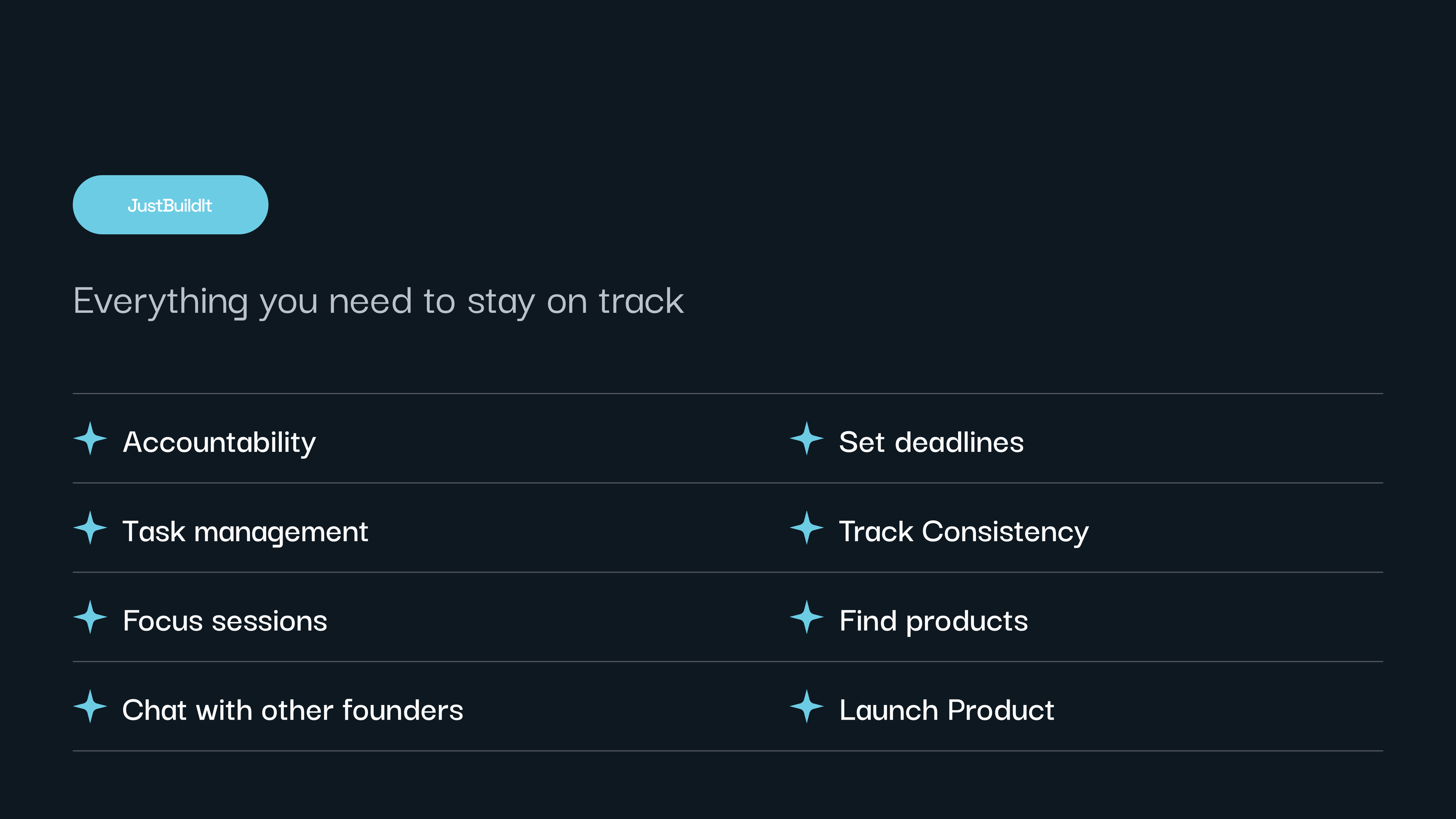 Justbuildit - Costruisci e lancia il tuo prodotto con altri solopreneurs media 3