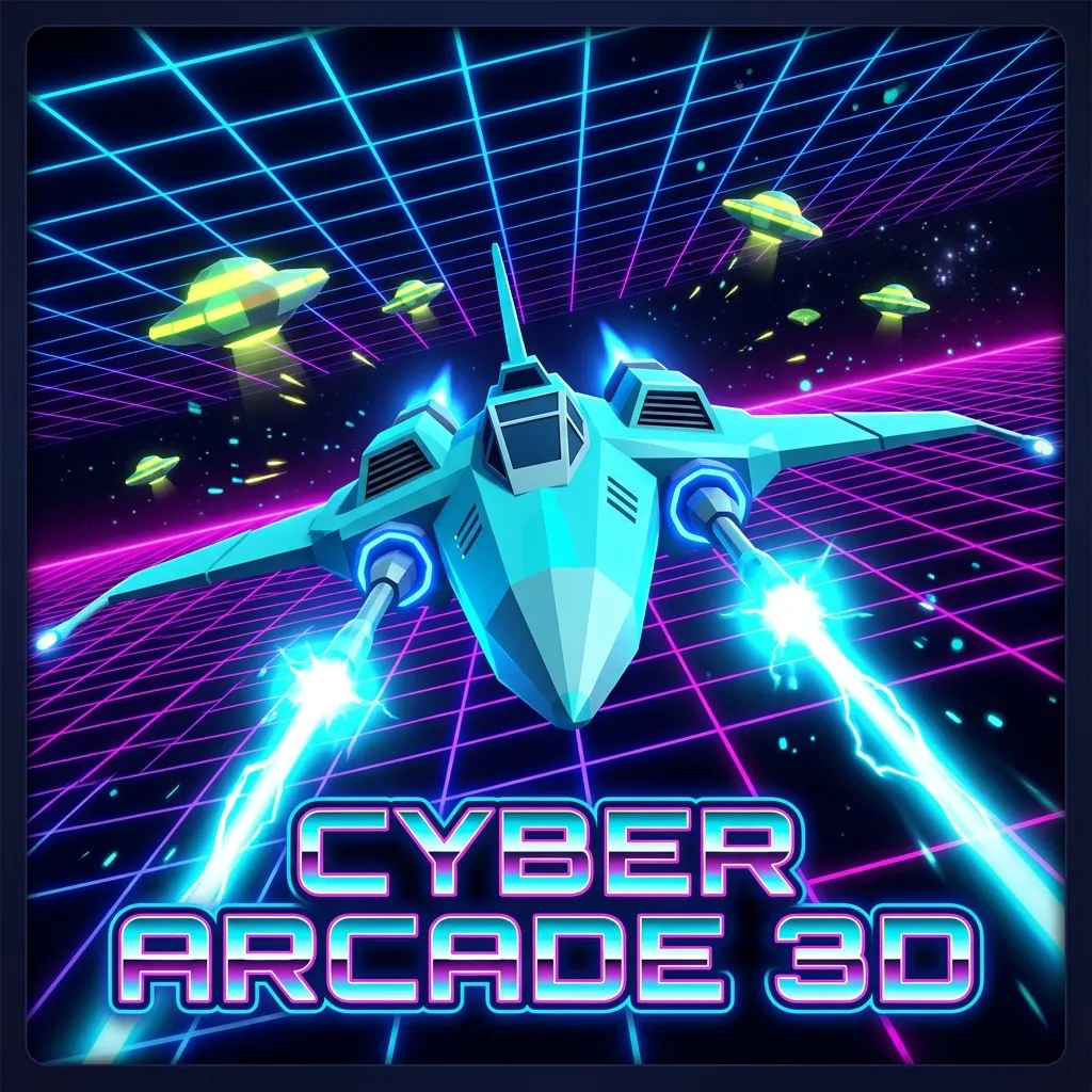 CYBER ARCADE 3D ARENA — WebGL & AR Games