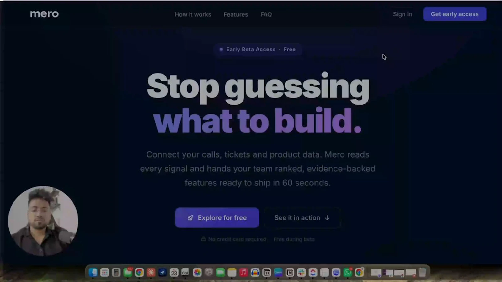 Mero screenshot 1 (video preview)