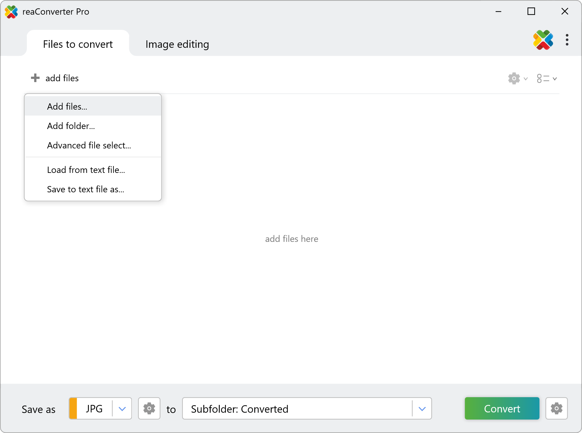 reaConverter Lite gallery image
