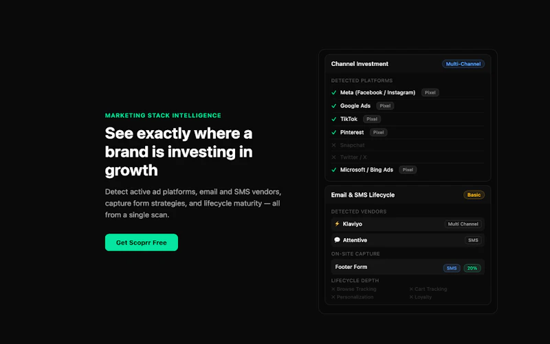 Scoprr screenshot 1